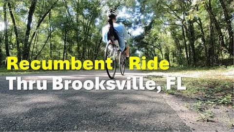 Recumbent Bike Ride through Brooksville Florida Image