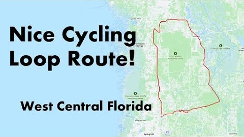 Nice Loop Route On My Recumbent Bike Image