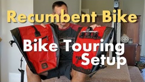 Recumbent Bike Touring Setup Image