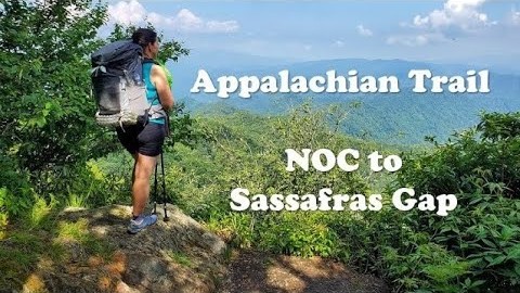 Appalachian Trail 2020, Day 15, NOC to Sassafras Gap Shelter