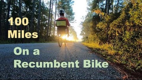 100 Miles Recumbent Bike Image